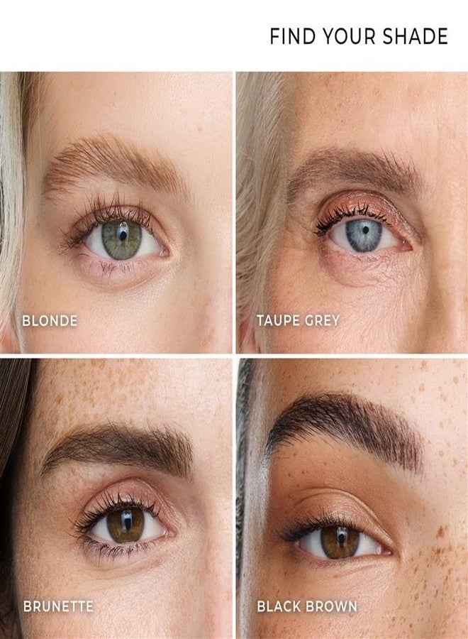 وندر برو شمع الحواجب الكثيف من وندربرو، ثبات يدوم 16 ساعة، مقاوم للتلطخ والماء، اللون: أسود/بني - Image 5